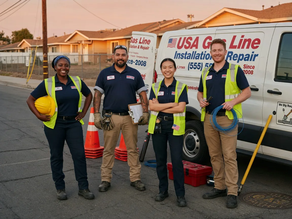Gas Line Installation company in Browning, IL